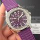 New 2019 Copy Patek Philippe Aquanaut 5067a Purple Dial Diamond Bezel Ladies Watch (6)_th.jpg